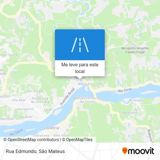 Rua Edmundo mapa