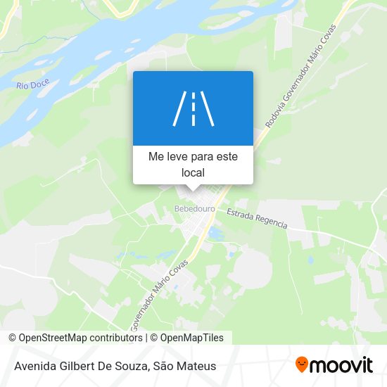 Avenida Gilbert De Souza mapa