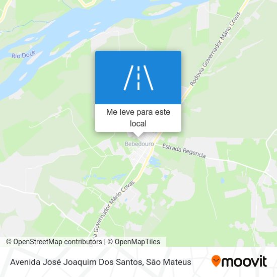 Avenida José Joaquim Dos Santos mapa