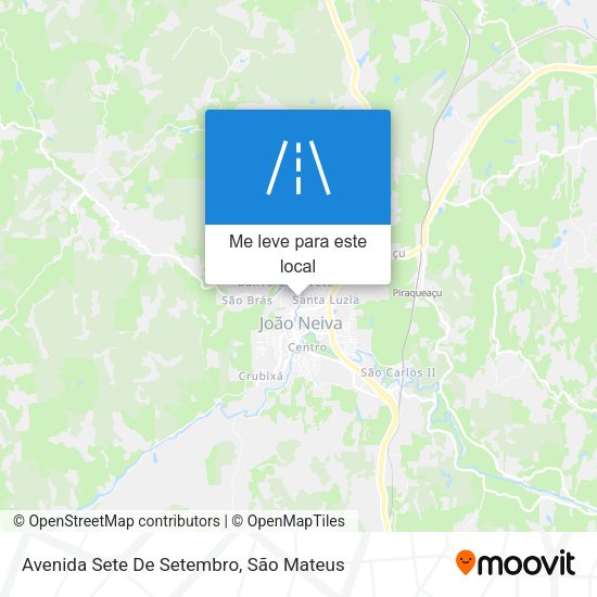 Avenida Sete De Setembro mapa