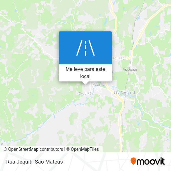 Rua Jequiti mapa