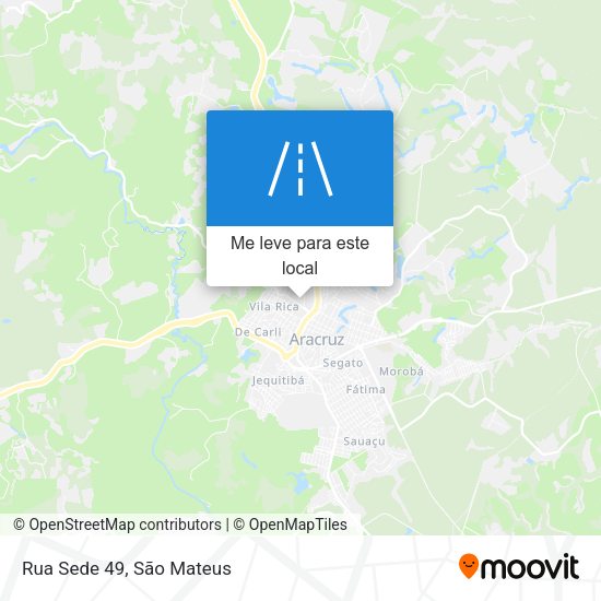 Rua Sede 49 mapa
