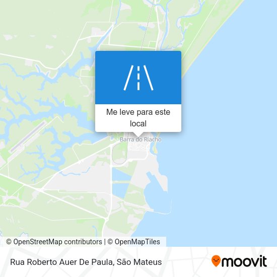 Rua Roberto Auer De Paula mapa