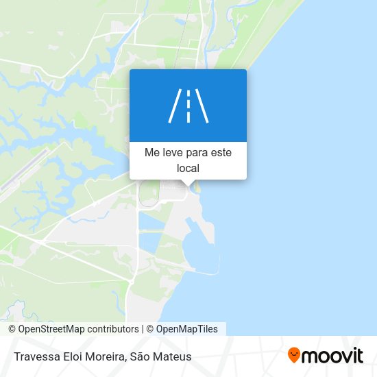 Travessa Eloi Moreira mapa