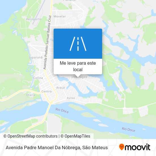 Avenida Padre Manoel Da Nóbrega mapa