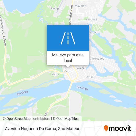 Avenida Nogueria Da Gama mapa