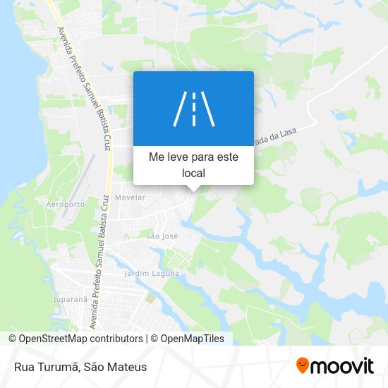 Rua Turumã mapa