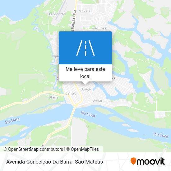 Avenida Conceição Da Barra mapa