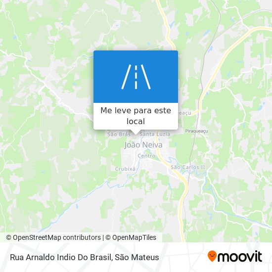 Rua Arnaldo Indio Do Brasil mapa