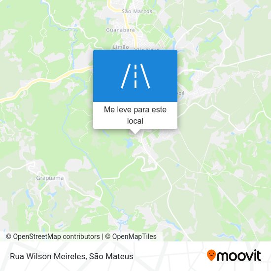 Rua Wilson Meireles mapa