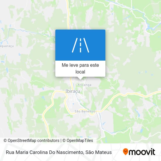 Rua Maria Carolina Do Nascimento mapa