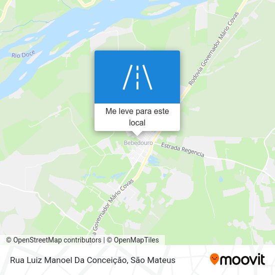Rua Luiz Manoel Da Conceição mapa
