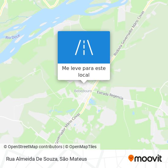 Rua Almeida De Souza mapa