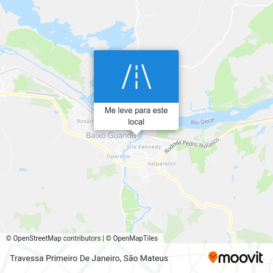 Travessa Primeiro De Janeiro mapa