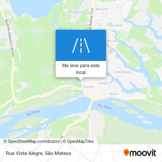 Rua Vista Alegre mapa