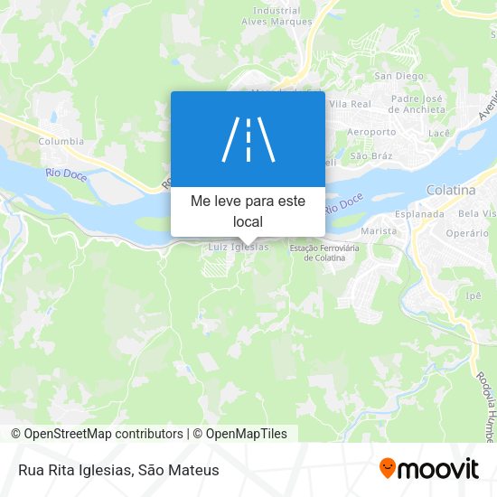 Rua Rita Iglesias mapa