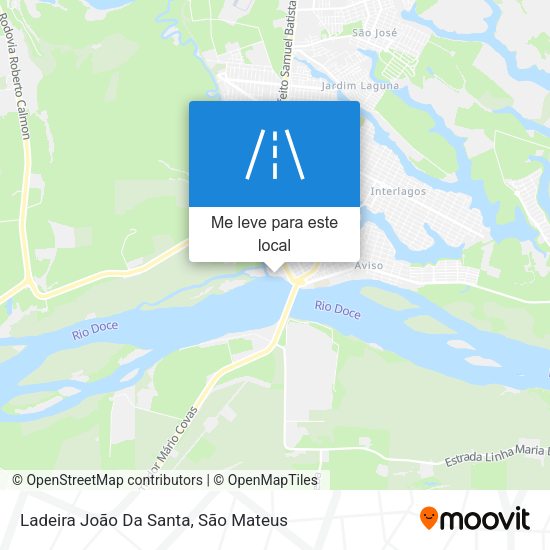 Ladeira João Da Santa mapa