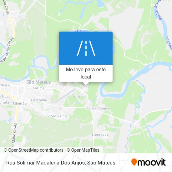 Rua Solimar Madalena Dos Anjos mapa