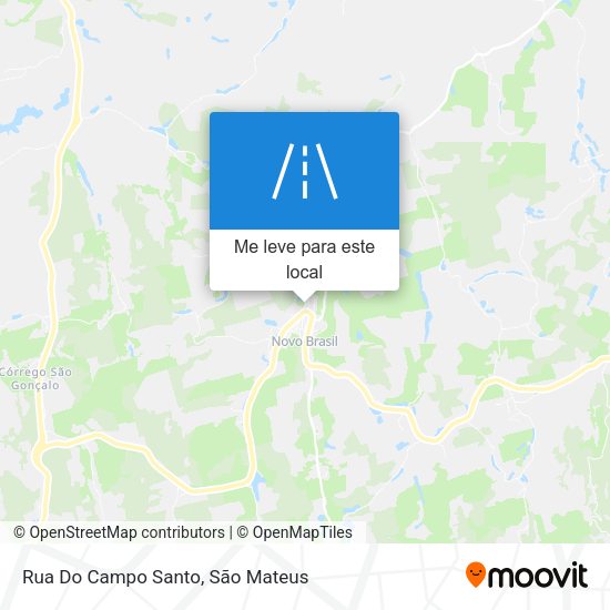Rua Do Campo Santo mapa