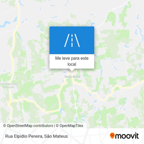 Rua Elpidio Pereira mapa