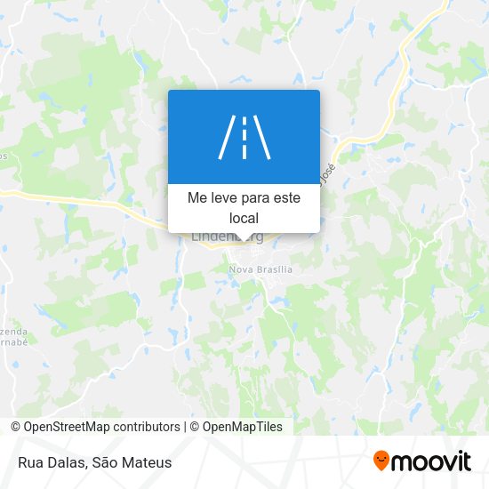 Rua Dalas mapa