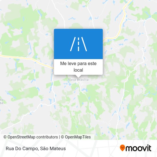 Rua Do Campo mapa