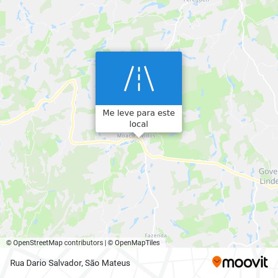 Rua Dario Salvador mapa