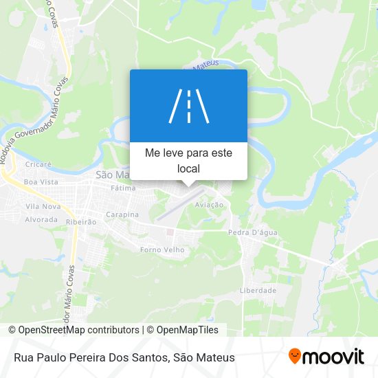 Rua Paulo Pereira Dos Santos mapa