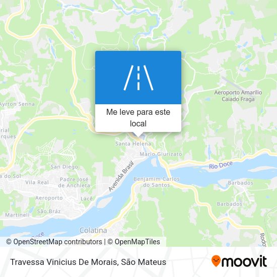 Travessa Vinicius De Morais mapa