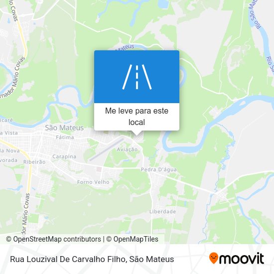 Rua Louzival De Carvalho Filho mapa