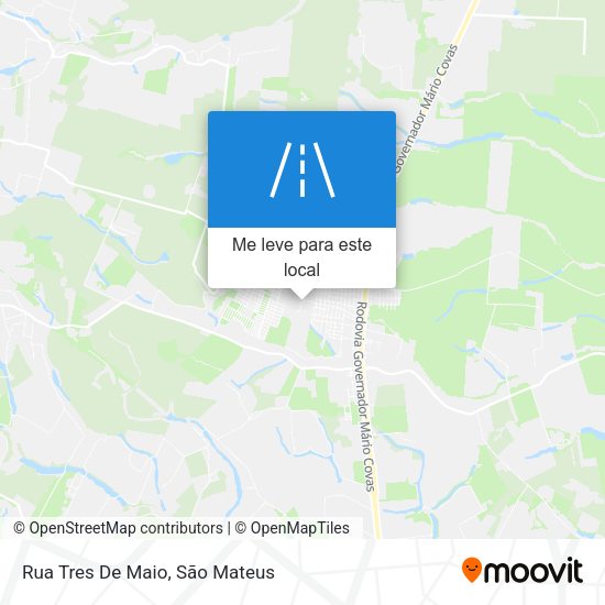 Rua Tres De Maio mapa