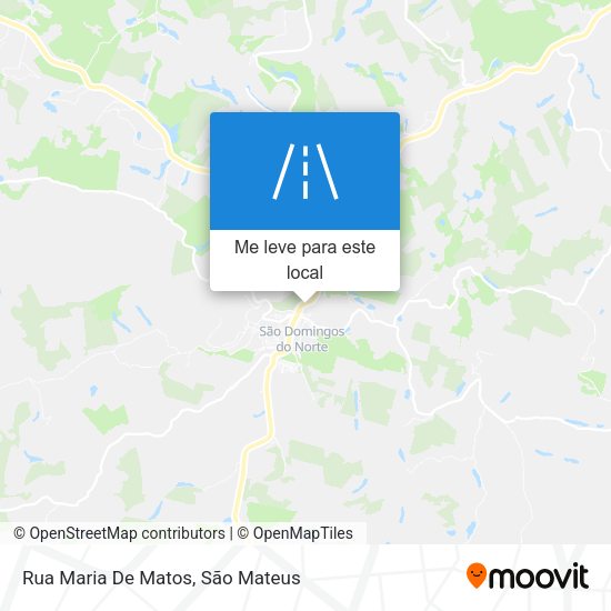Rua Maria De Matos mapa