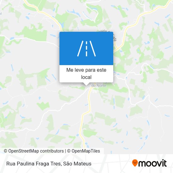 Rua Paulina Fraga Tres mapa
