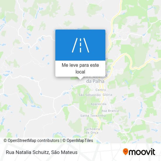 Rua Natalia Schuitz mapa