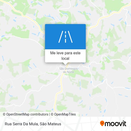 Rua Serra Da Mula mapa