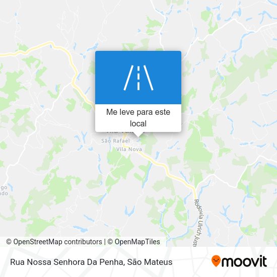 Rua Nossa Senhora Da Penha mapa