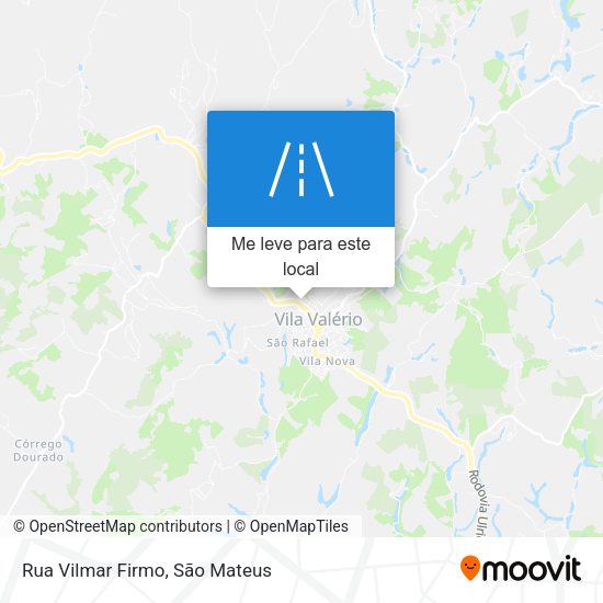 Rua Vilmar Firmo mapa