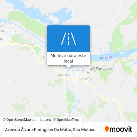 Avenida Álvaro Rodrigues Da Matta mapa