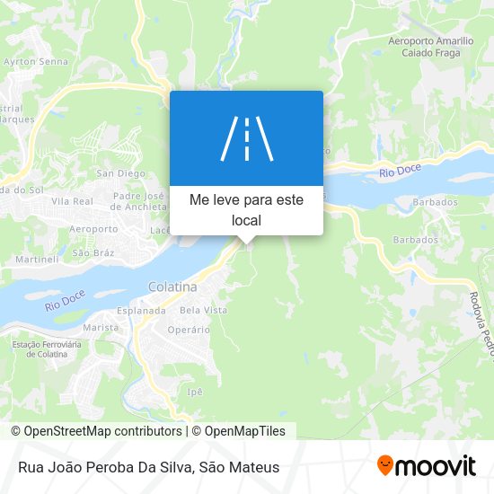 Rua João Peroba Da Silva mapa