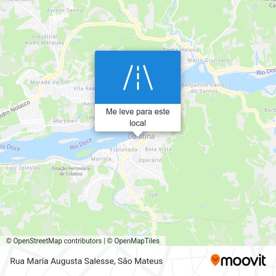 Rua Maria Augusta Salesse mapa