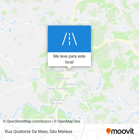Rua Quatorze De Maio mapa