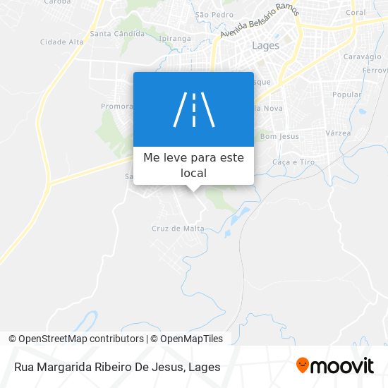 Rua Margarida Ribeiro De Jesus mapa