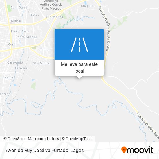 Avenida Ruy Da Silva Furtado mapa