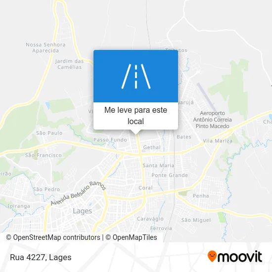 Rua 4227 mapa