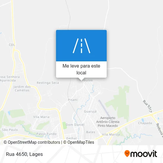 Rua 4650 mapa