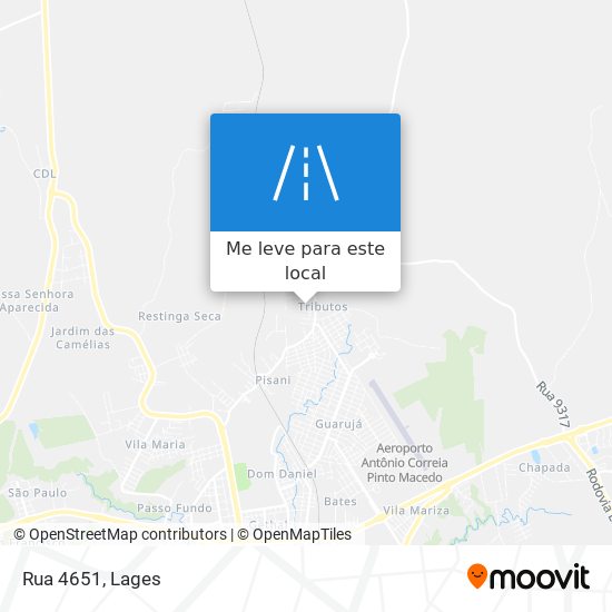 Rua 4651 mapa