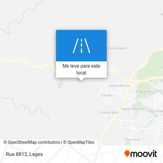 Rua 8812 mapa