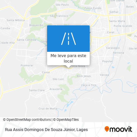 Rua Assis Domingos De Souza Júnior mapa