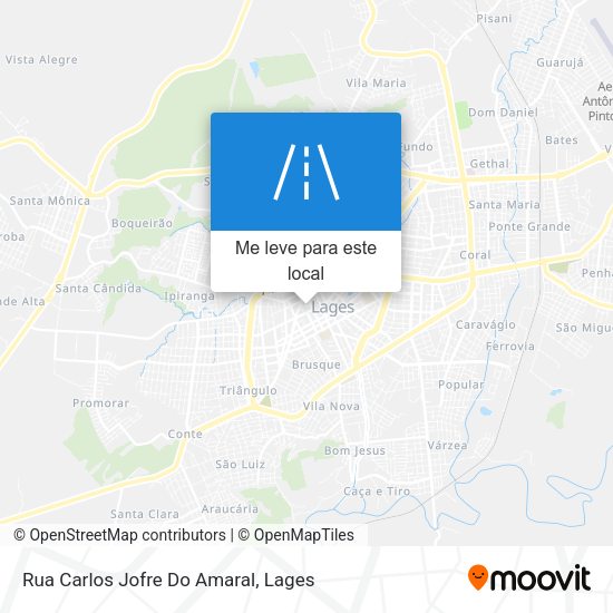 Rua Carlos Jofre Do Amaral mapa