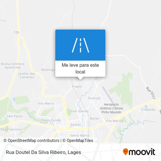 Rua Doutel Da Silva Ribeiro mapa